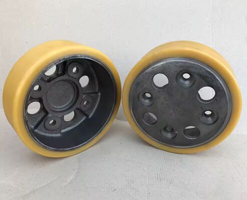 Grey Cast Iron Sand Casting Solid Forklift Wheel