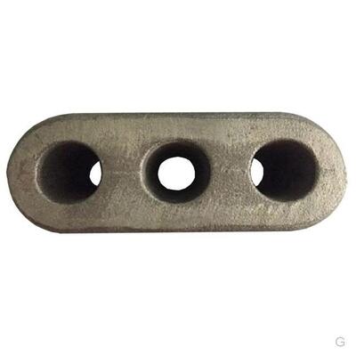 Post Tension Cast Iron Anchor Wedge Anchorage Blocks Strand Grips Flat Anchors